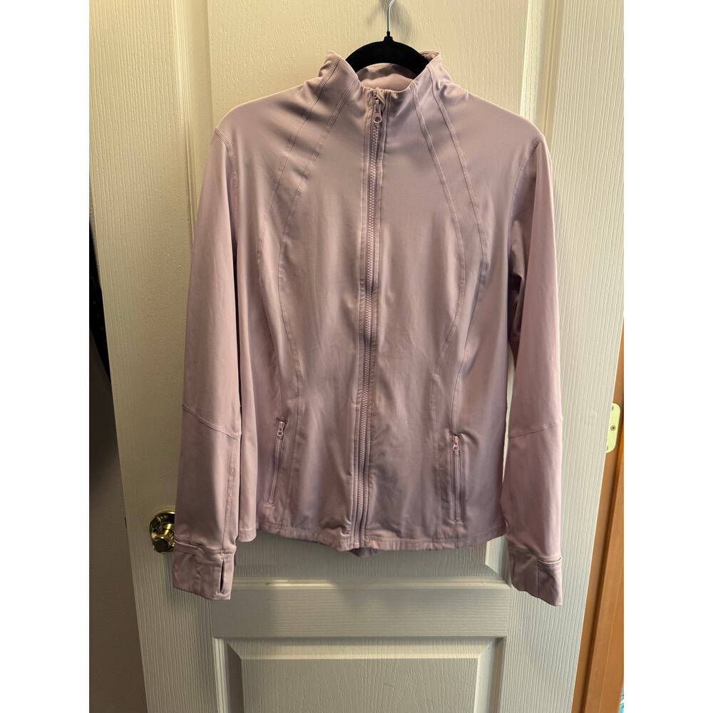 Antonio Melani Awaken High-Tech Full Zip Front Light Purple Jacket Size Large